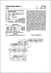 Videobrain Video Hardware Patent (US 4177462)